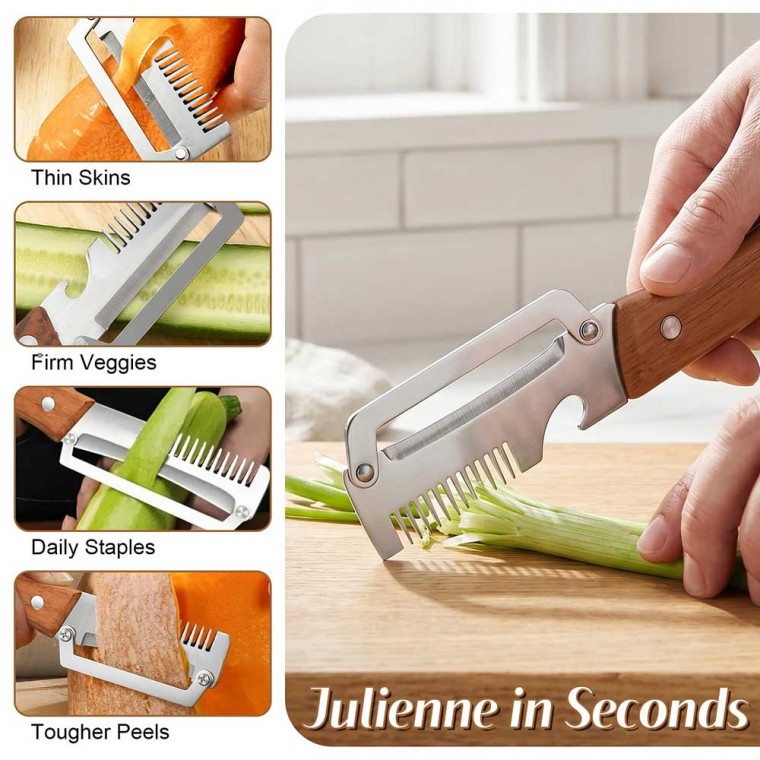 Multi Functional Vegetable Peeler 2 Pcs