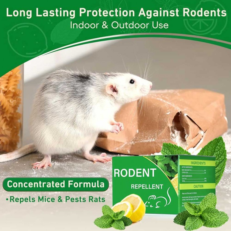 Natural Mouse Rodent Repellent 24Pcs