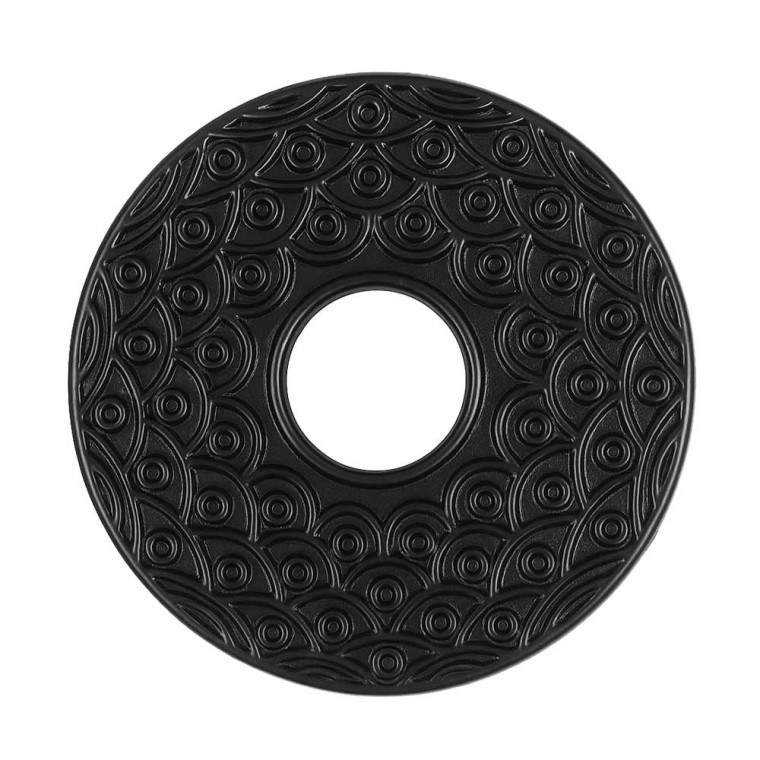 Cast Iron Trivet Black Fish