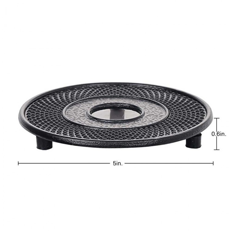 Cast Iron Trivet Black Pearl