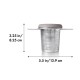 Brew Tea Infuser Basket With Double Handles