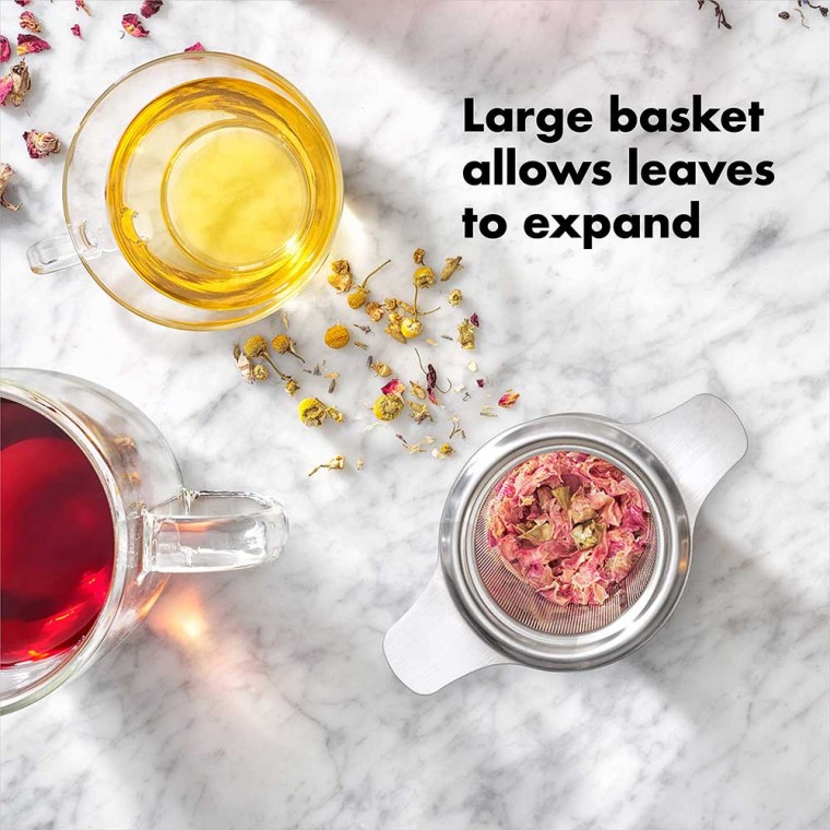 Brew Tea Infuser Basket With Double Handles