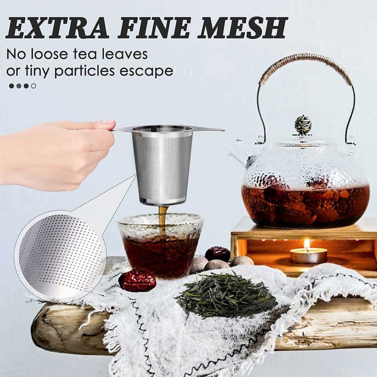 Stainless Steel Tea Infuser With Double Handles