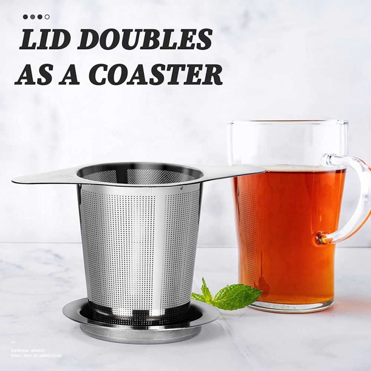 Stainless Steel Tea Infuser With Double Handles