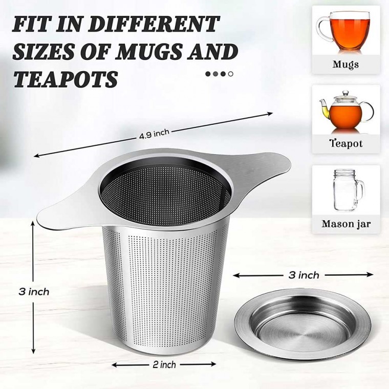 Stainless Steel Tea Infuser With Double Handles