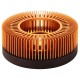 Aluminum Wood Teapot Warmer Golden