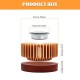 Aluminum Wood Teapot Warmer Golden