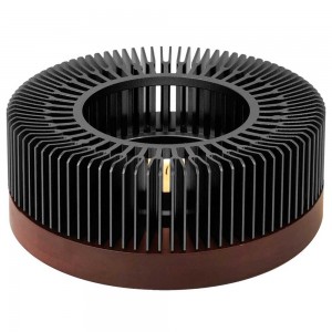 Aluminum Wood Teapot Warmer Black