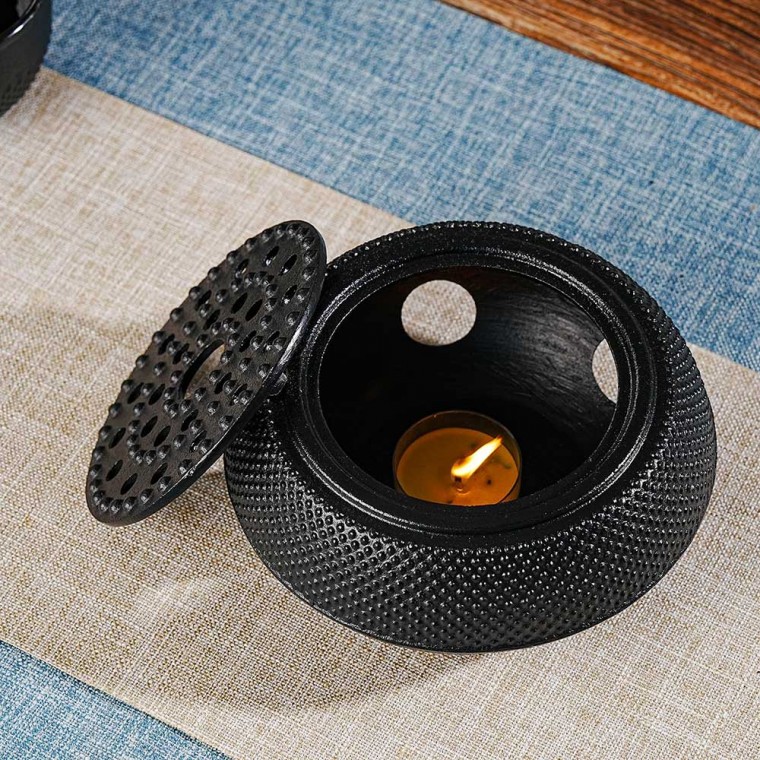 Cast Iron Teapot Warmer Black Pearl