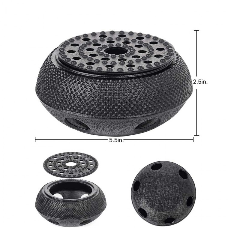 Cast Iron Teapot Warmer Black Pearl