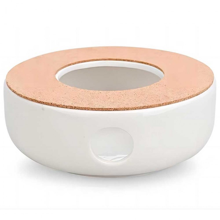 Ceramic Teapot Warmer Classic White