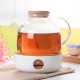 Ceramic Teapot Warmer Classic White