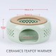 Ceramic Teapot Warmer Green