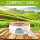 Ceramic Teapot Warmer Star White