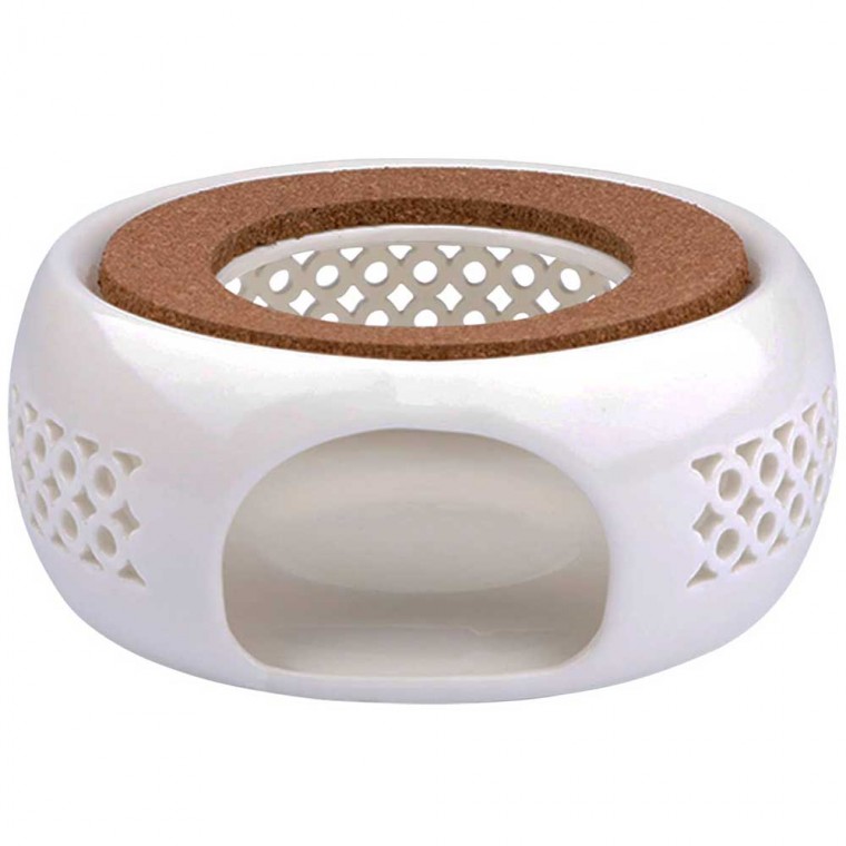Ceramic Teapot Warmer White