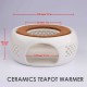 Ceramic Teapot Warmer White