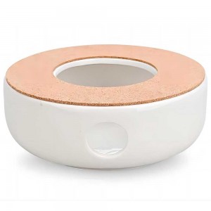 Ceramic Teapot Warmer Classic White