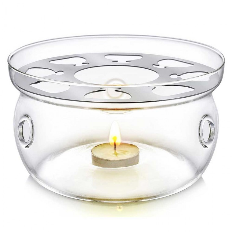 Glass Teapot Warmer Classic