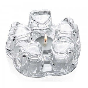 Glass Teapot Warmer Love