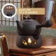 Porcelain Teapot Warmer Black