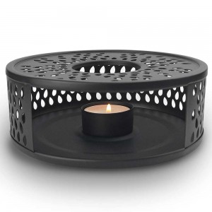 Stainless Steel Teapot Warmer Classic Black