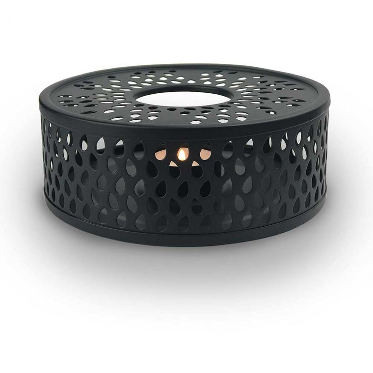 Stainless Steel Teapot Warmer Classic Black