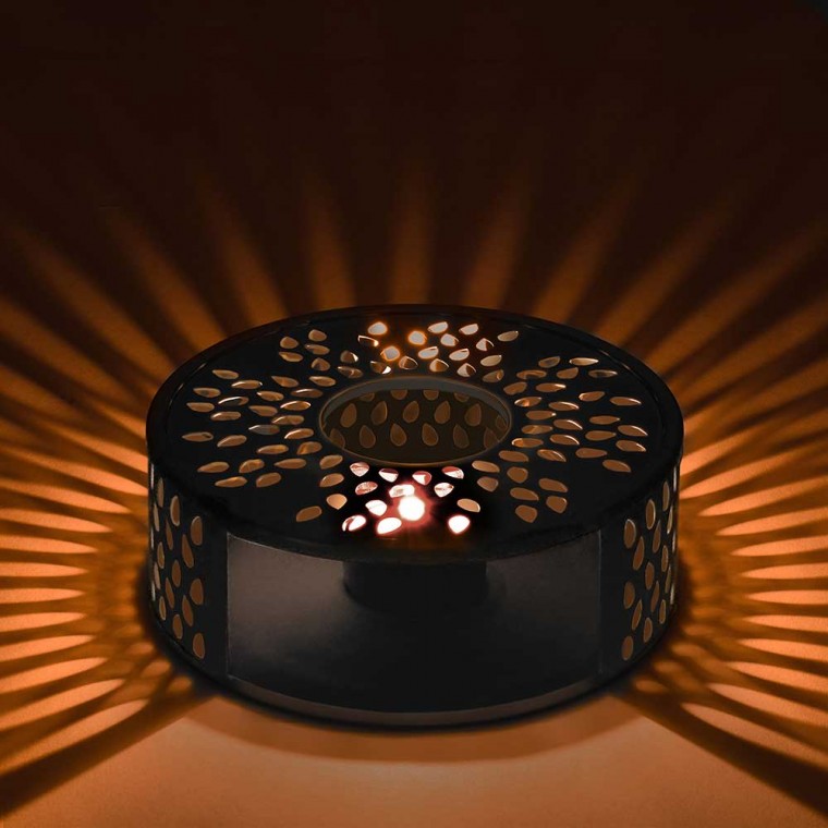 Stainless Steel Teapot Warmer Classic Black