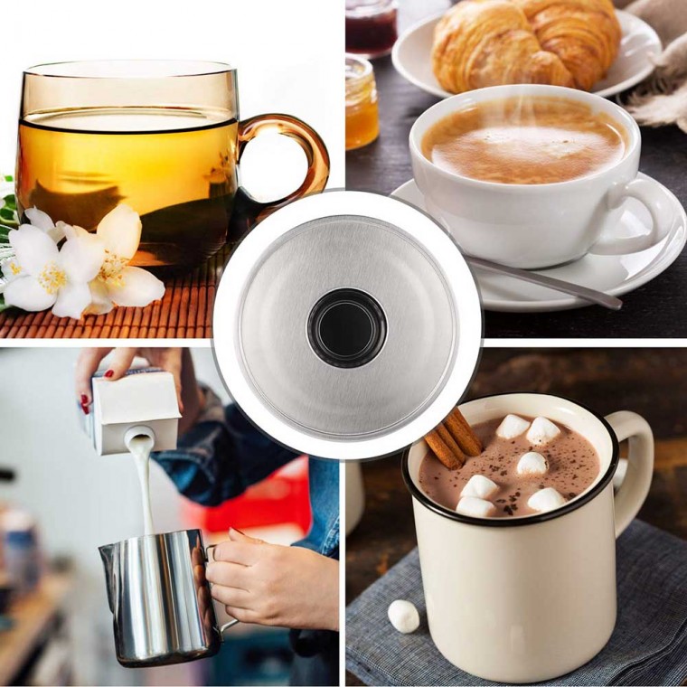Stainless Steel Teapot Warmer Silver Flower