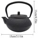Pearl Cast Iron Teapot 300ml/10oz Pearl Cast Iron Teapot 300ml/10oz