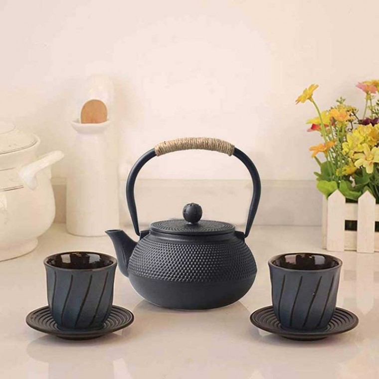 Pearl Cast Iron Teapot 800ml/27oz