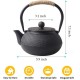 Pearl Cast Iron Teapot 800ml/27oz