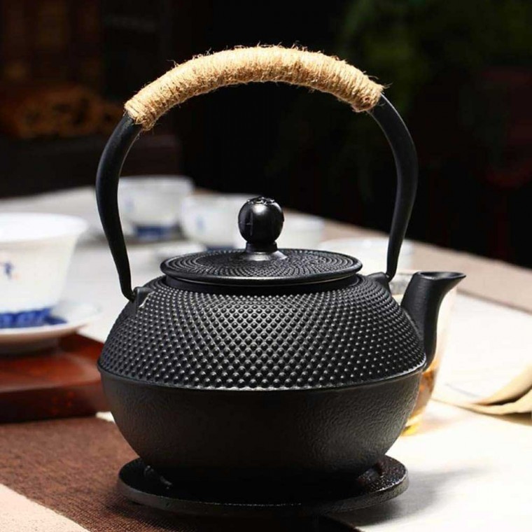 Pearl Cast Iron Teapot 1200ml/41oz