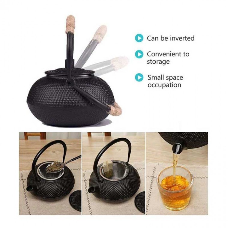 Pearl Cast Iron Teapot 600ml/20oz