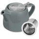 Gray Ceramic Teapot 500ml/17oz