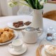 White Ceramic Teapot 500ml/17oz White Ceramic Teapot 500ml/17oz