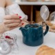 Ceramic Teapot Dark Blue 500ml/17oz