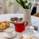 Ceramic Teapot Red 500ml/17oz