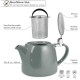 Ceramic Teapot Gray 500ml/17oz
