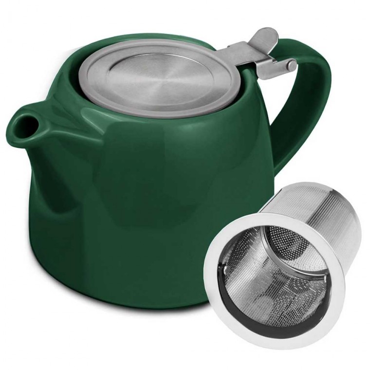 Ceramic Teapot Dark Green 500ml/17oz
