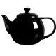 Porcelain Teapot With Removable Infuser Black 800ml/27oz