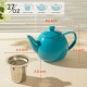 Porcelain Teapot With Removable Infuser Blue 800ml/27oz