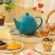Porcelain Teapot With Removable Infuser Blue 800ml/27oz