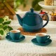 Porcelain Teapot With Removable Infuser Dark Green 800ml/27oz