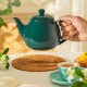 Porcelain Teapot With Removable Infuser Dark Green 800ml/27oz