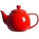 Porcelain Teapot With Removable Infuser Red 800ml/27oz