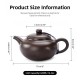 Chinese Yixing Purple Clay Teapot 400ml/14oz
