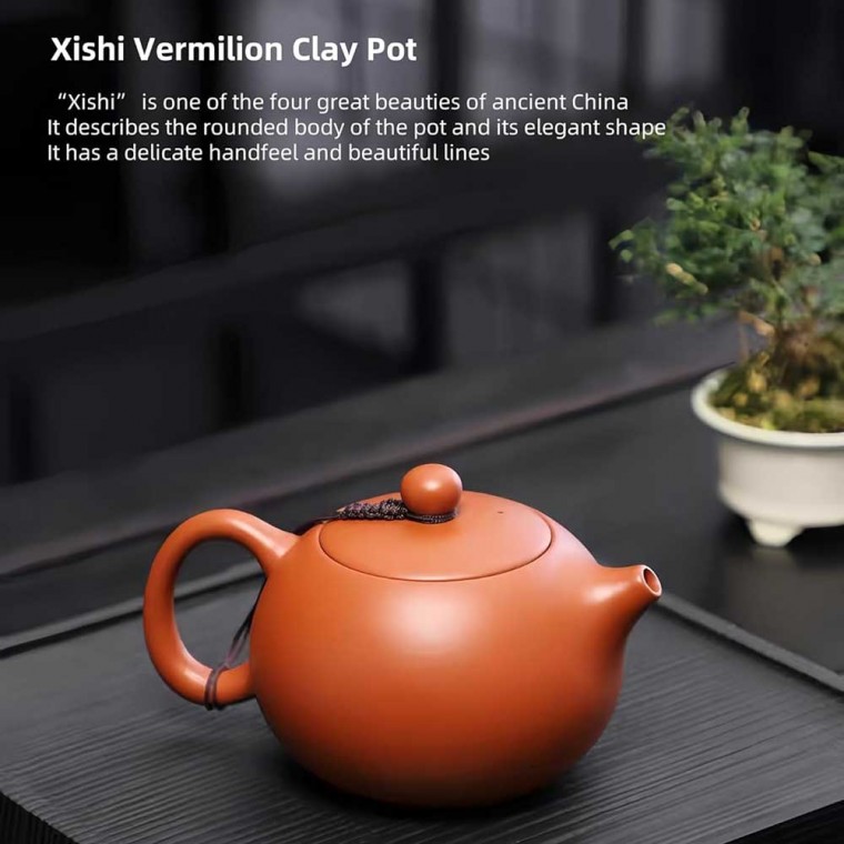 Yixing Xishi Zisha Teapot 400ml/14oz