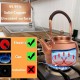 Copper Tea Kettle Leaf 1500ml/51oz