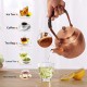 Copper Tea Kettle Leaf 1500ml/51oz