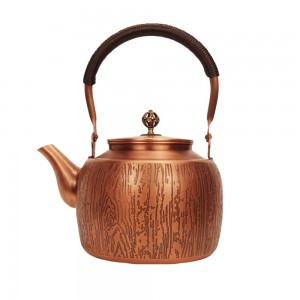 Copper Tea Kettle Stripes 1500ml/51oz